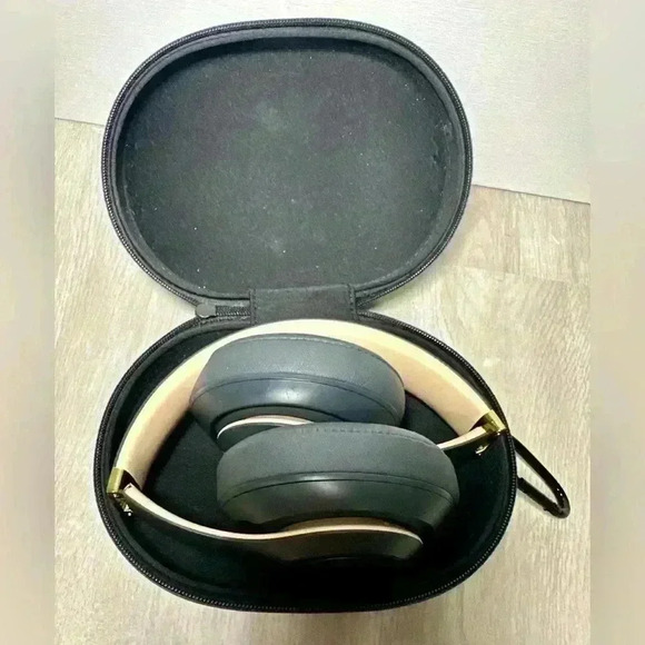 Beats by Dr. Dre Studio 3 Wireless Bluetooth Headphones Shadow Gray Beige Gold - Picture 11 of 11